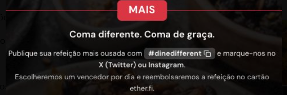 Dine Different EtherFi