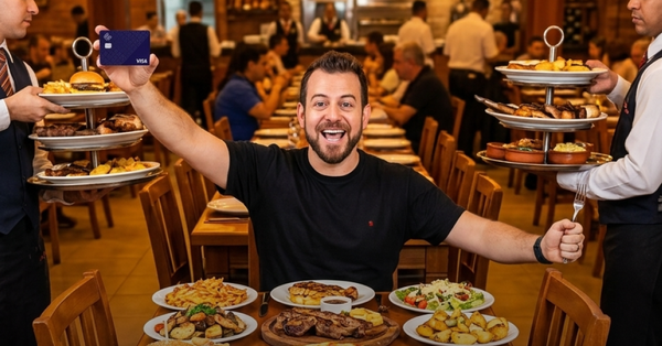 Almocei ontem e recebi R$47 de volta. Deixa eu te explicar...